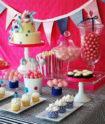 Use glitter glasses to decorate your table, it will bring a gorgeous look in your decoration. Stylish Kids Parties Project Nursery Cake Table Decorations Birthday Cake Table Decorations Birthday Party Desserts