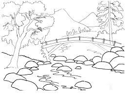 Gambar pemandangan ini semua mudah kok, asal kamu mau mencobanya, semua nya pasti terasa mudah ketikda kita mencoba. 47 Gambar Mewarnai Pemandangan Indah Terkini Lingkar Png