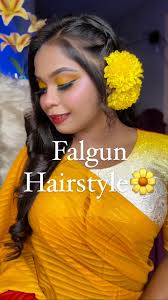 Falgun Hairstyle🌼💛