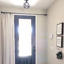 There are varied styles available, each and everyone of the door window curtains having high quality and great value to offer. Simple Window Covering For Glass Front Door Designed Simple