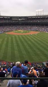 Wrigley Field Section Bleachers Chicago Cubs Vs St Louis