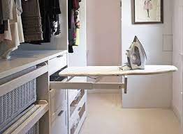 The legs are also foldable, which means it will be easy for you to store it in the closet or over the drawer whenever it is not in use. Design Sleuth 6 Sources For Built In Ironing Boards Remodelista