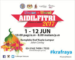 Skali bila hari lawatan tue, kebetulan ofismate aku sorang tak dpt pegi. Krafraya Warna Warni Aidilfitri Di Kompleks Kraf Kuala Lumpur Ieyra Com