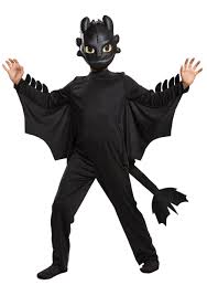 how to train your dragon toothless classic kids costume