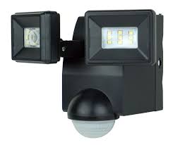 Iq America Led Dusk To Dawn Battery Operated Outdoor Security Flood Light With Motion Sensor Wayfair