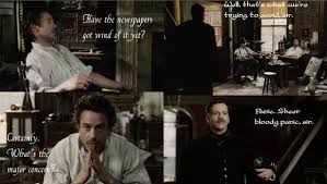 It's not that he can't ride horses. Sherlock Holmes Movie Quotes Quotesgram