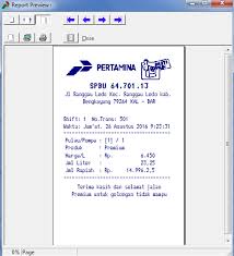 Kali ini ane mau bagiin software / aflikasi buat cetak struk spbu, nah pasti banyak sobat yang butuh software ini untuk realisasi atau untuk bukti pengisian bbm, ya. Bon Bensin Manual Cara Golden