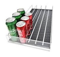 Supermarket Gravity Feed Shelf Roller Drink Display Rack Custom Plastic  Shelves Retail Store Shelf Roller Pusher System