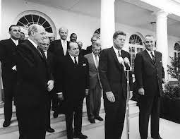Spend the day exploring this unique historical site. Ceremony Marking Vice President Lyndon B Johnson S Lbj Departure On A Good Will Trip 3 30pm Jfk Library