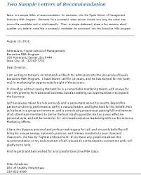 Letter Of Recommendation For Mba Admission 2022 2023 Studychacha