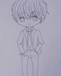 Drawing my tribute to iron man drawn in 24 hours and a bit. M O D E K J A E R Chibi Boy Suit Guy Tie Shirt Anime Manga