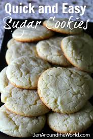Easily add recipes from yums to the meal planner. Quick And Easy Sugar Cookies Jen Around The World