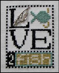 1 corinthians 13 cross stitch patterns. Hinzeit Love 2 Fish W Charm Cross Stitch Pattern 123stitch