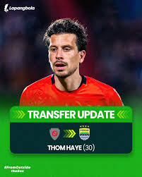 PERSIB resmi mendatangkan gelandang berpengalaman asal Belanda, Thom Haye  (30). Kehadirannya diharapkan bisa menambah kreativitas dan keseimbangan di lini  tengah Maung Bandung. Bobotoh, siap sambut maestro baru di lini tengah?  #Lapangbola ...