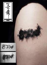 Splattered A Simple Cover Up Cover Tattoo Cover Up Tattoos For Women Best Cover Up Tattoos