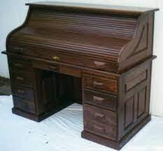 Secrétaire à cylindre de louis xv), is the richly ornamented royal cylinder desk which was constructed at the end of louis xv's reign, and is now again in the palace of versailles. Hand Crafted Walnut Roll Top Desk Amish Style County Classic By Tom Kies Woodworks Custommade Com