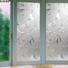 Window Privacy Films Pvc Premium No Glue 3d Flower Static Kitchen Glass Window Sticker Home Decor Door Glass Design Frosted Glass Design Glass Doors Interior