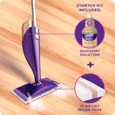 Overstock.com has been visited by 1m+ users in the past month 1 Mop Batteries 1 Count 10 Pads Swiffer Wetjet Wood Floor Mopping And Cleaning Starter Kit Cleaning Solution Health Personal Care Wet Mops
