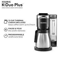 They left their management positions. Keurig K Duo Plus Coffee Maker With Single Serve K Cup Pod Carafe Brewer Bed Bath Beyond Single Serve Coffee Makers Coffee Maker Carafe