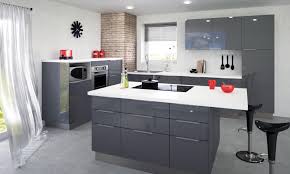 Je suis du même avis que miss nicole je verrais bien un rouge brique, un vert granny. Caisson Cuisine Gris Leroy Merlin