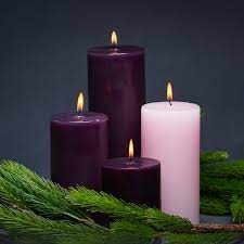 Pillar Advent Candles Advent Candles Candles Pillar Candles