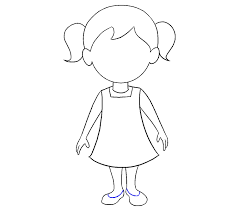 This page full of free online tutorials will show you how to draw everyone from. How To Draw A Cartoon Girl In A Few Easy Steps Easy Drawing Guides
