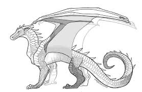 Search through 623989 free printable colorings at getcolorings. Seawing Dragon Coloring Pages Wings Of Fire Bmp Wabbit
