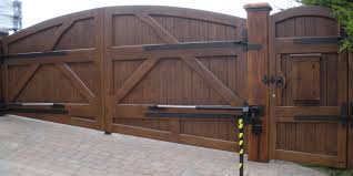 Security, property value, style, sophistication, animal retention, and much more. Wooden Gates Electric Gates Castleford Yorkshire Rose Woodcraft