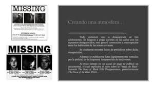 Ejemplo de campaña de publicidad exitosa - The Blair Witch Project (El  proyecto de la bruja de Blair) | PDF