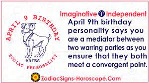 Love and compatibility for april 9 zodiac. April 9 Zodiac Full Horoscope Birthday Personality Zsh