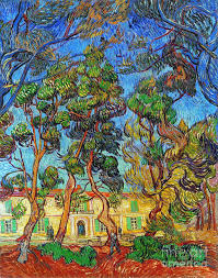 Van Gogh Hospital 1889 Van Gogh Art Vincent Van Gogh Paintings Vincent Van Gogh Art
