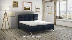 Die federung des bettes passt sich optimal ihrem körper und ihren liegeeigenschaften an. Badenia Boxspringbett Santa Maria Betten Ritter Karlsruhe