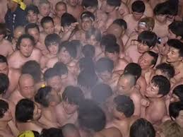 Last Naked Man Festival after 1000 year history
