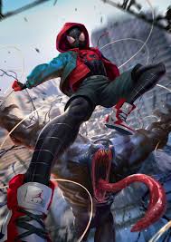 Venom Poster Digital Art Venom Miles Morales Spider Man Hd Wallpaper Wallpaper Flare Also explore thousands of beautiful hd wallpapers and background images. venom poster digital art venom miles