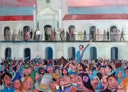 Se conoce como revolución de mayo a la serie de eventos revolucionarios que sucedieron en mayo de 1810 en la ciudad de buenos aires, por aquel entonces capital del virreinato del río de la plata, una dependencia colonial de españa. 25 De Mayo De 1810 Diego Manuel Rodriguez Paintings Prints Politics Patriotism Other Politics Patriotism Artpal
