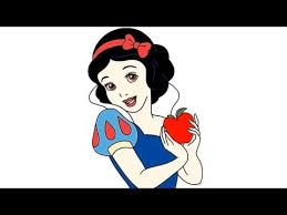 drawing snow white step by step disney princesses رسم سنو وايت بياض الثلج اميرات ديزنى youtube disney princess drawings drawing tutorial