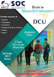 Studying Data Analytics In Ireland 2yr Stay Back Visa 1yr Masters Low Tuition Fee Soc Social Science Dublin City University Courses