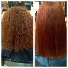 Before And After Chi Permanent Straightening Permanent Straightening Chi Hair Straightener Hair Straightener