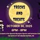 Tricks and Treats 2025 event image