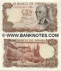 Buy spanish banknotes and get the best deals at the lowest prices on ebay! Spain 100 Pesetas 1970 Spanish Currency Bank Notes Paper Money World Currency Banknotes Banknote Bank Notes Coins Currency Currency Collector Pictures Of Money Photos Of Bank Notes Currency Images Currencies Of