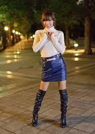 ミニスカ ブーツ 画像