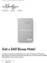 Nordstrom visa®, nordstrom credit card, visa, mastercard, jcb, american express and discover network. Nordstrom Rack You Could Get A 40 Bonus Note And 3 Points Per Dollar Milled