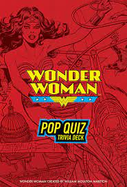 Here's what you have to look forward to. Amazon Com Dc Comics Wonder Woman Pop Quiz Trivia Deck 9781683837367 Reed Darcy Books