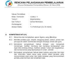 Silabus merupakan dasar bagi seorang guru dalam membuat perangkat pembelajaran rpp. Download Rpp Kelas 1 Sd Kurikulum 2013 Edisi Revisi 2018 Tema 1