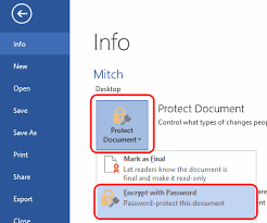 Diy approaches to lock and. Word 2016 Password Protect Document File Technipages