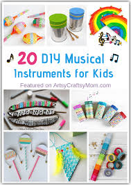 Search our extensive catalogue of musical instruments and musical instruments equipment, pianos, guitars, keyboards and so long. 20 Diy Musical Instruments For Kids To Make Artsycraftsymom