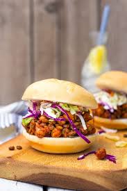Serve your sloppy joes with a side of chips or a salad. Vegetarian Sloppy Joes With Lentils And Chickpeas Vegan She Likes Food
