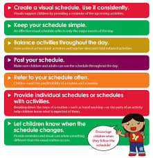 Teach sign language or a foreign language. 5 8 Temporal Environment The Daily Schedule Social Sci Libretexts