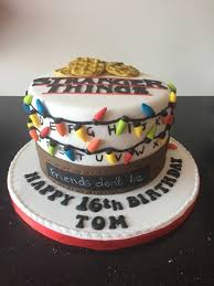 Stranger Things Cake Cake 13 Birthday Cake Cake Decorating