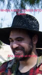 Ey it me James. I play Bob- yo Councilman and Spicyboi. I also founded  co-own and operate the Only Last Stand, a righteous lil watering hole.  Additionally I'm also a Marshal and